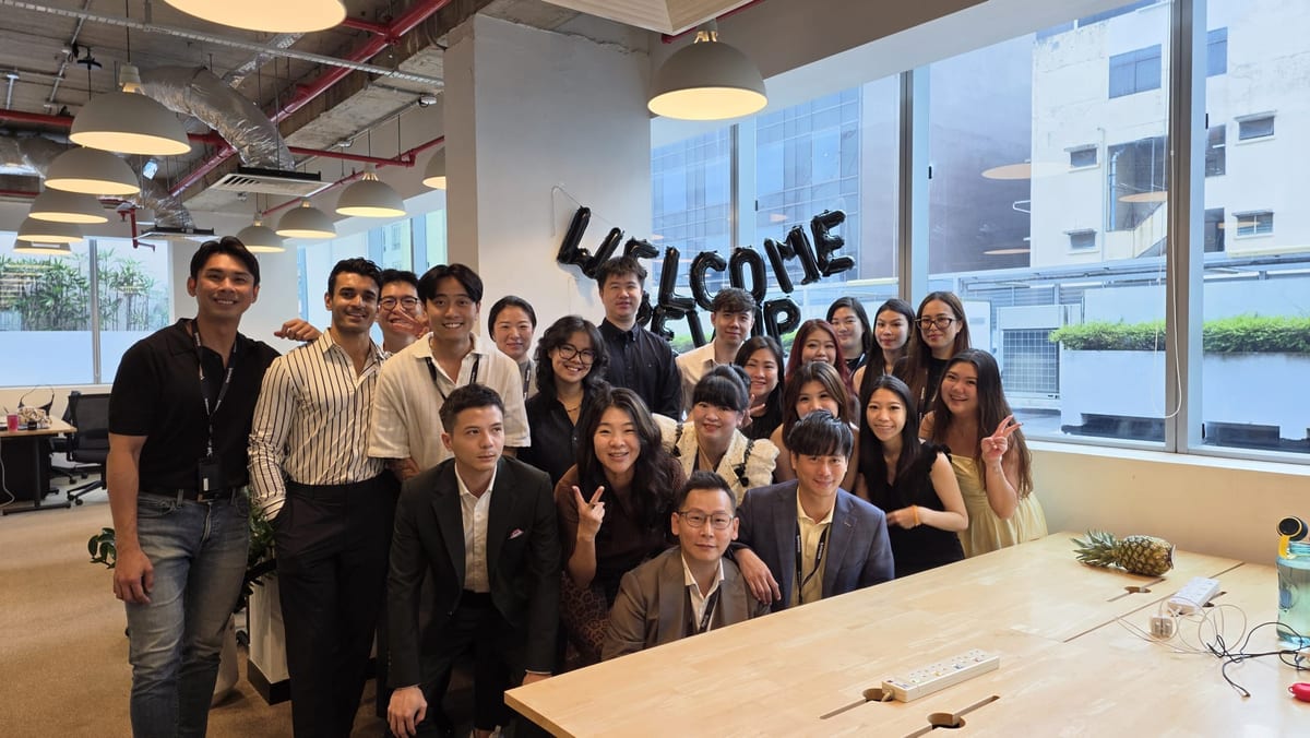 The RevUp Consulting team at their Singapore office